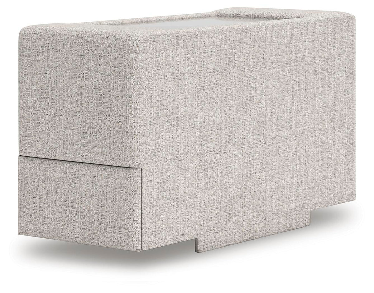 Sala Modular con Chaise Longue y Consolas con Almacenamiento Omaha by Ashley 8 Piezas – vista en ángulo 7
