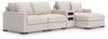 Sala Modular con Chaise Longue y Consola de Audio Omaha by Ashley 4 Piezas