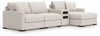 Sala Modular con Chaise Longue y Consola de Audio Omaha by Ashley 4 Piezas