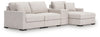 Sala Modular con Chaise Longue y Consola con Almacenamiento Omaha by Ashley 4 Piezas