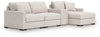 Sala Modular con Chaise Longue y Consola con Almacenamiento Omaha by Ashley 4 Piezas