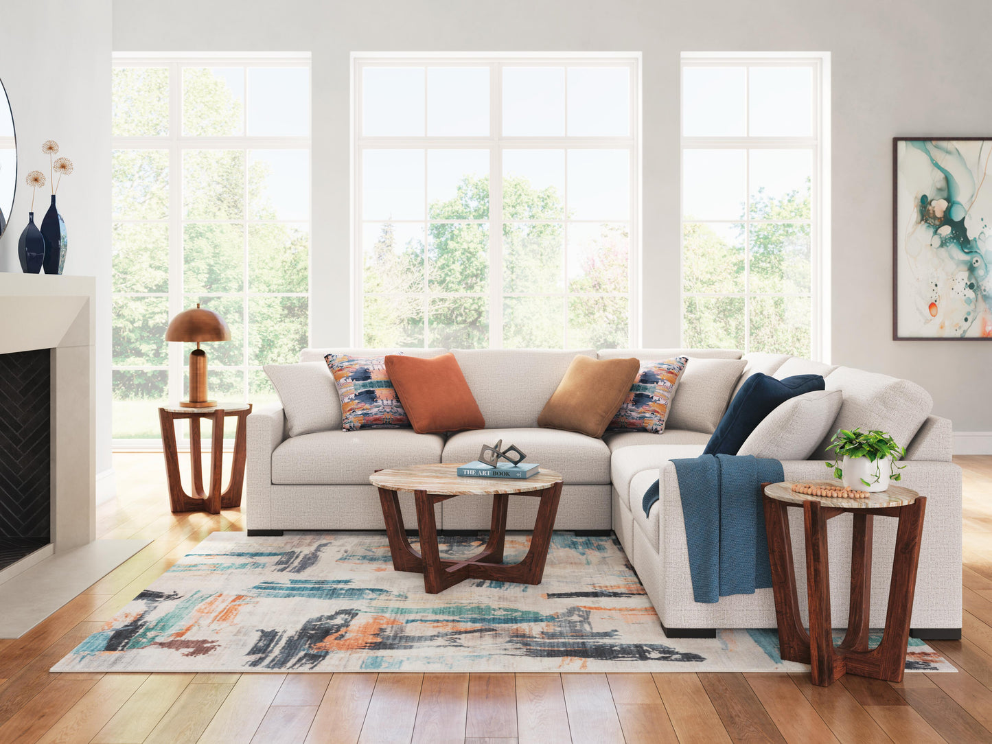 Sala Modular Omaha by Ashley 5 Piezas