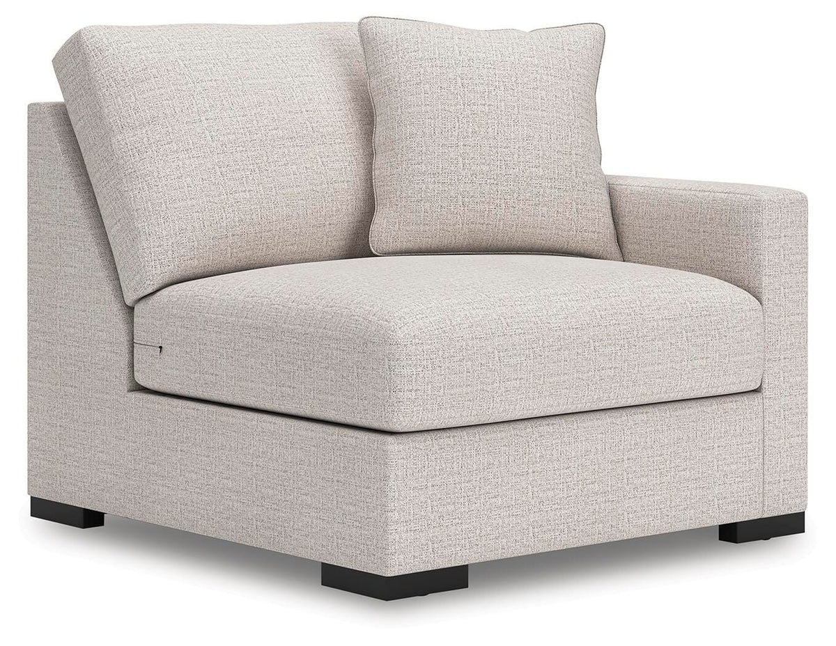 Sala Modular con Chaise Longue y Consolas con Almacenamiento Omaha by Ashley 8 Piezas – vista en ángulo 8