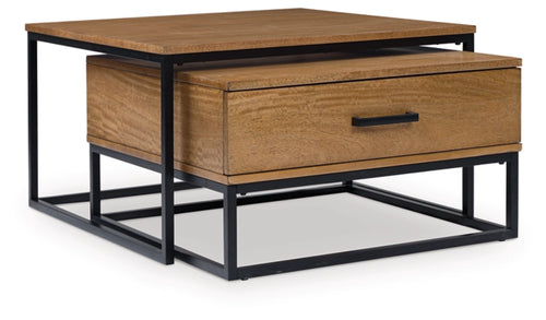 Mesas de cóctel anidadas Jettinger (set de 2)