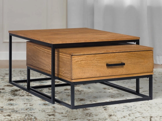 Mesas de cóctel anidadas Jettinger (set de 2)