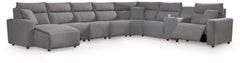 Sala Modular Reclinable Eléctrico 8 Piezas con Consola Modmax II