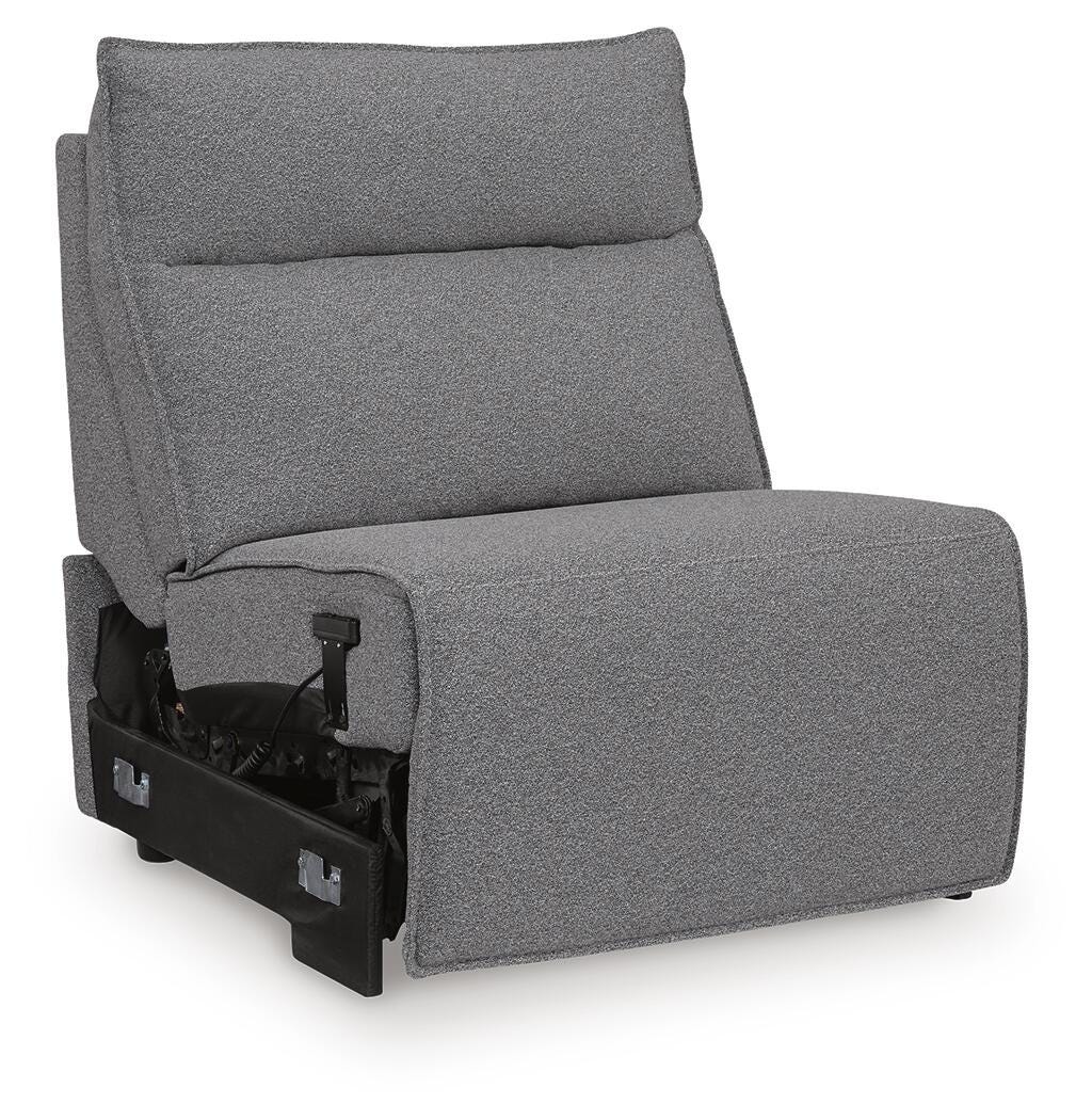 Sala Modular Reclinable Eléctrico 8 Piezas con Consola Modmax II – vista en ángulo 3