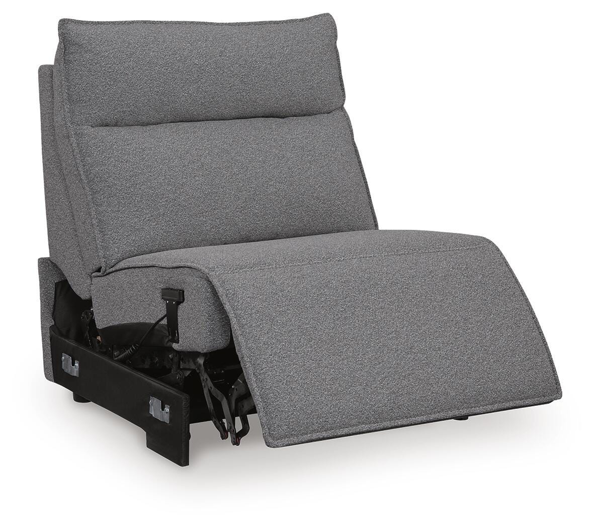Sala Modular Reclinable Eléctrico 8 Piezas con Consola Modmax II – vista en ángulo 2