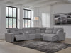Sala Modular Reclinable Eléctrica con Chaise Longue ModMax II 6 Piezas