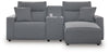 Sala Modular Reclinable Eléctrica con Chaise Longue ModMax II 3 Piezas