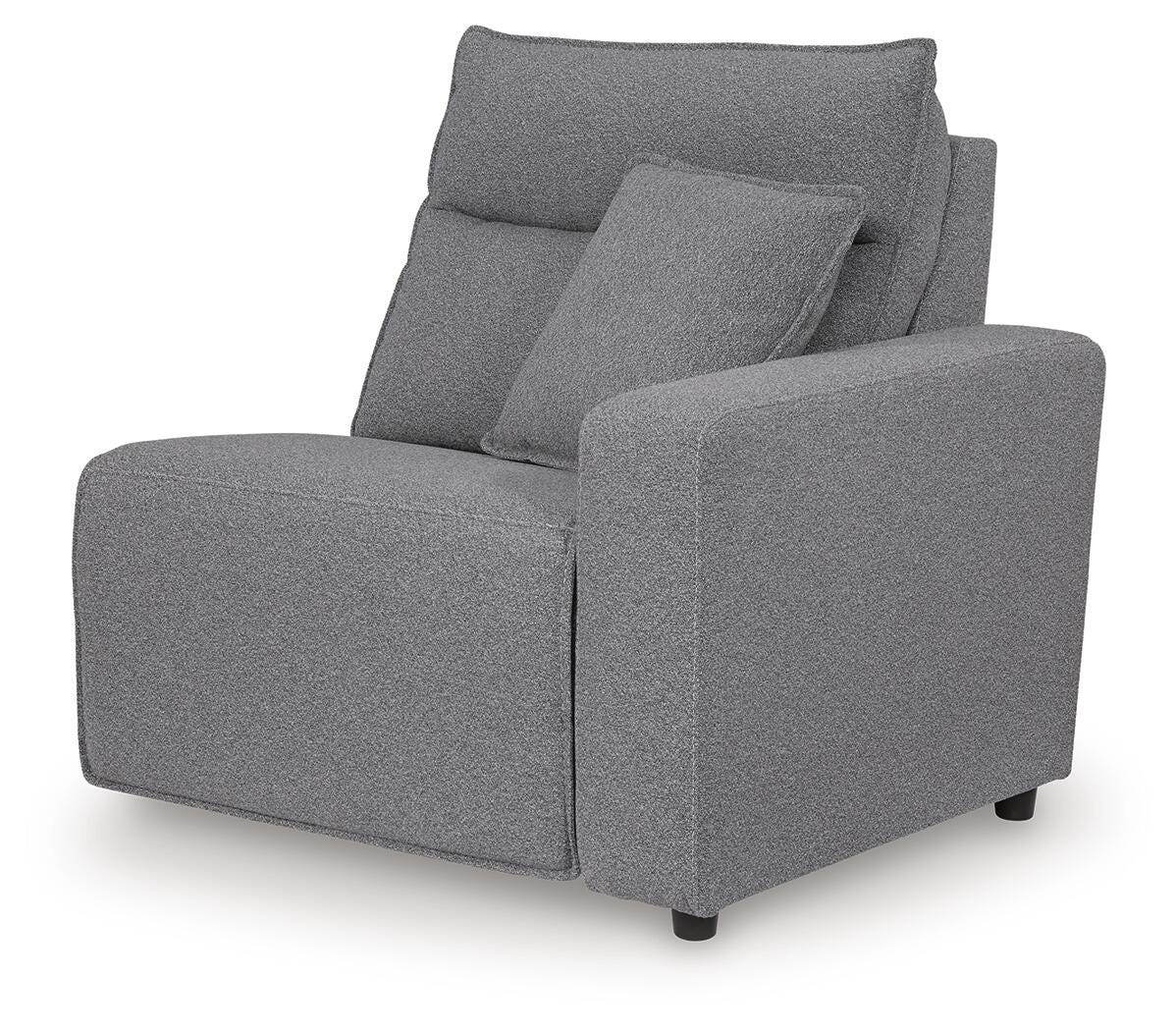Sala Modular Reclinable Eléctrico 8 Piezas con Consola Modmax II – vista en ángulo