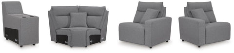 Sala Modular Reclinable con Consoles ModMax II 7 Piezas