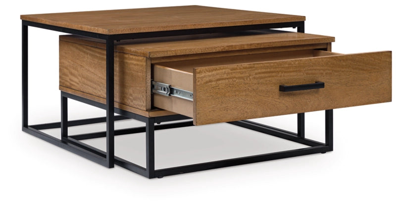 Mesas de cóctel anidadas Jettinger (set de 2)