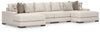 Sala Modular con Doble Chaise Longue Barrelton 4 Piezas