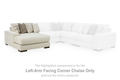 Chaise Longue de Esquina, Brazo Izquierdo Barrelton