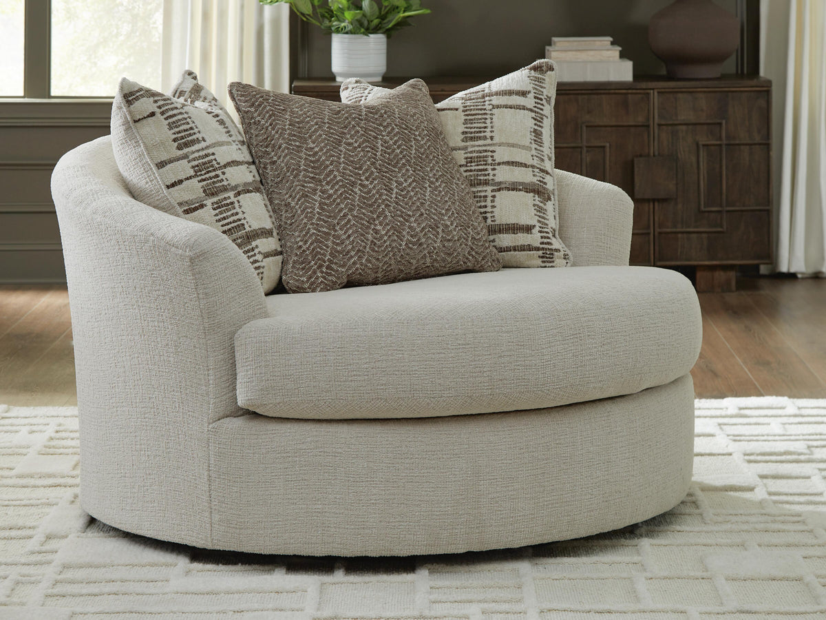 Silla de Acento Giratoria Extragrande Barrelton