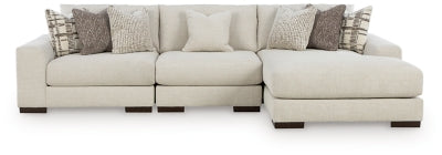 Sala Modular con Chaise Longue Barrelton 3 Piezas