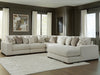 Sala Modular con Chaise Longue Barrelton 5 Piezas
