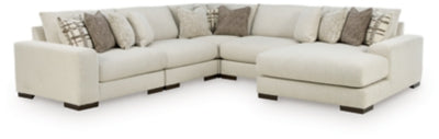 Sala Modular con Chaise Longue Barrelton 5 Piezas