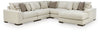 Sala Modular con Chaise Longue Barrelton 5 Piezas