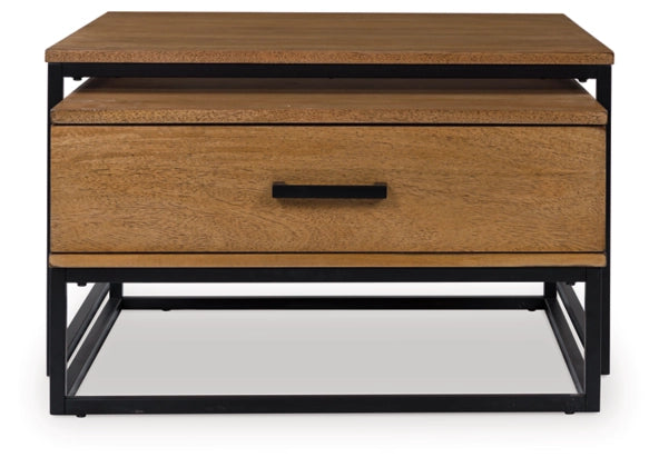 Mesas de cóctel anidadas Jettinger (set de 2)