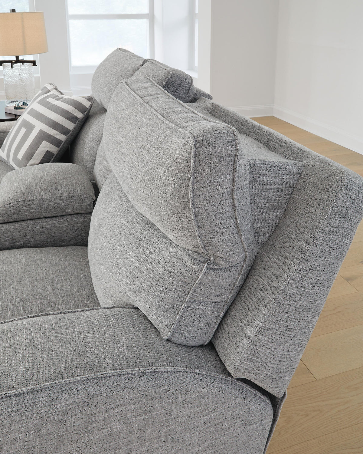 Sofá 2 Puestos Reclinable Eléctrico Biscoe con Consola – detalle 9