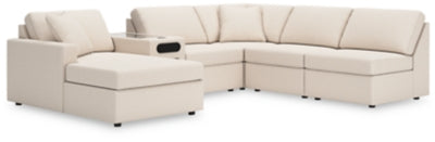 Sala Modular con Chaise Longue ModMax 6 Piezas