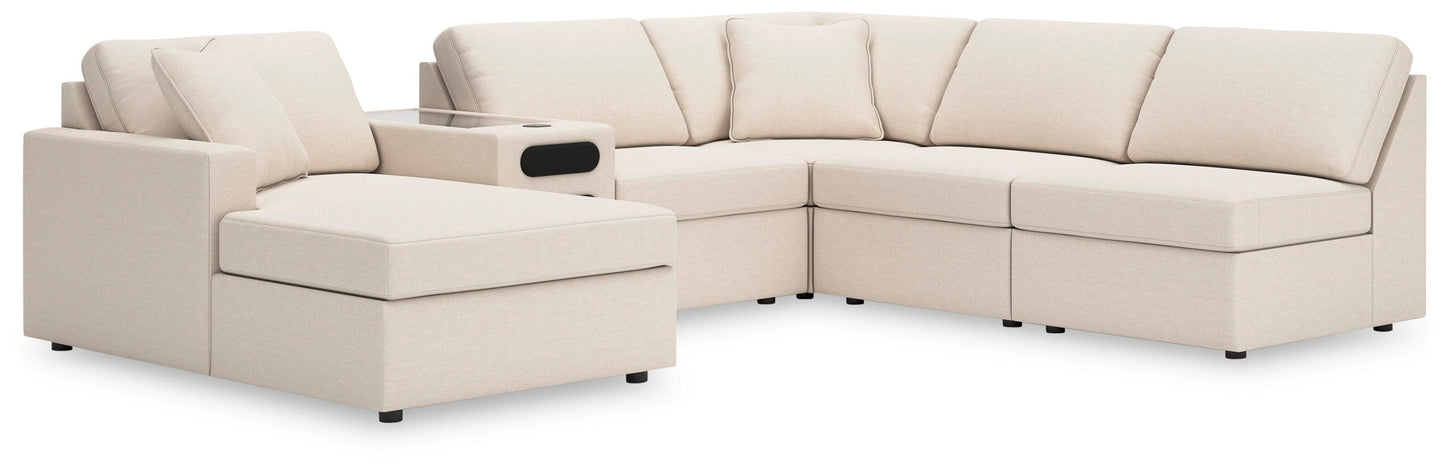 Sala Modular con Chaise Longue ModMax 6 Piezas