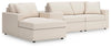 Sala Modular con Chaise Longue ModMax 4 Piezas