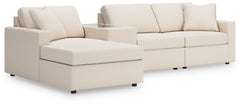 Sala Modular con Chaise Longue ModMax 4 Piezas