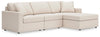 Sala Modular con Chaise Longue ModMax 3 Piezas