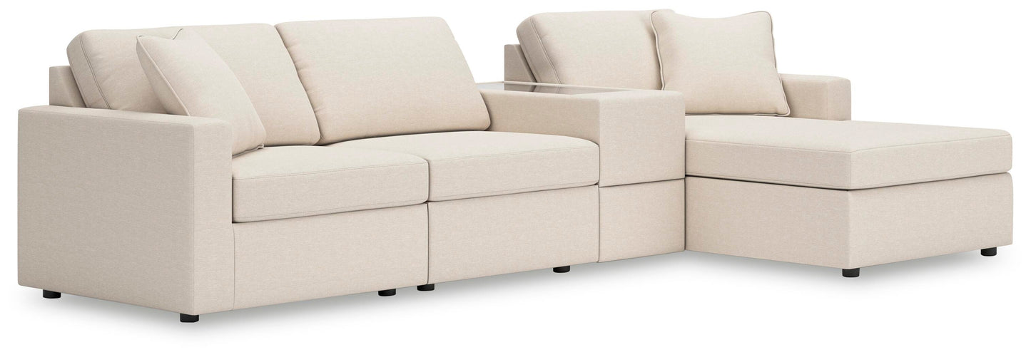 Sala Modular con Chaise Longue ModMax 4 Piezas