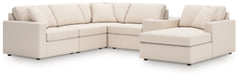 Sala Modular con Chaise Longue ModMax 6 Piezas