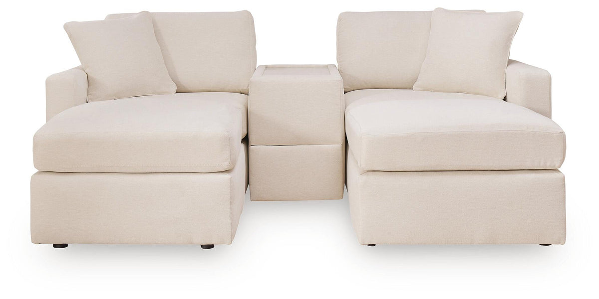Sala Modular y 2 Piezas Sofá 2 Puestos Modular ModMax 3 Piezas Ostra – detalle 1