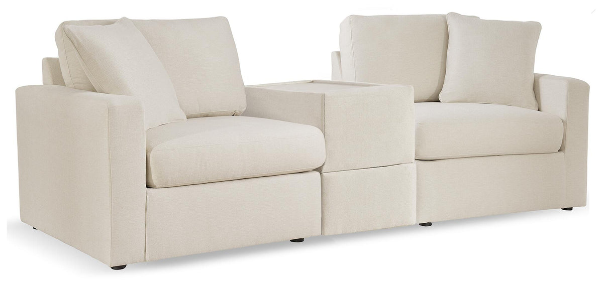 Sala Modular y 2 Piezas Sofá 2 Puestos Modular ModMax 3 Piezas Ostra – detalle 2