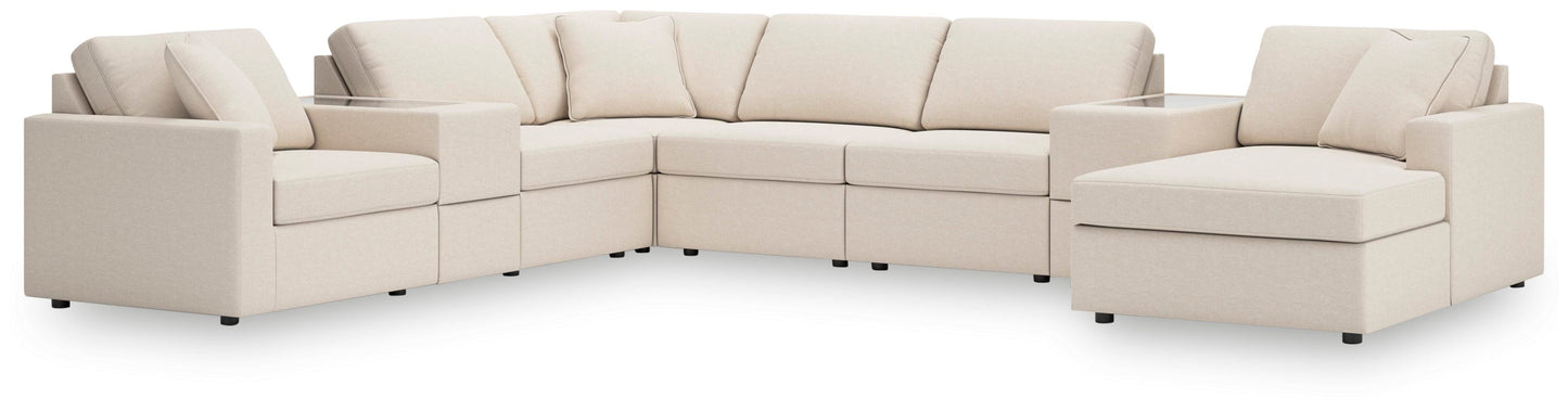 Sala Modular con Chaise Longue ModMax 8 Piezas