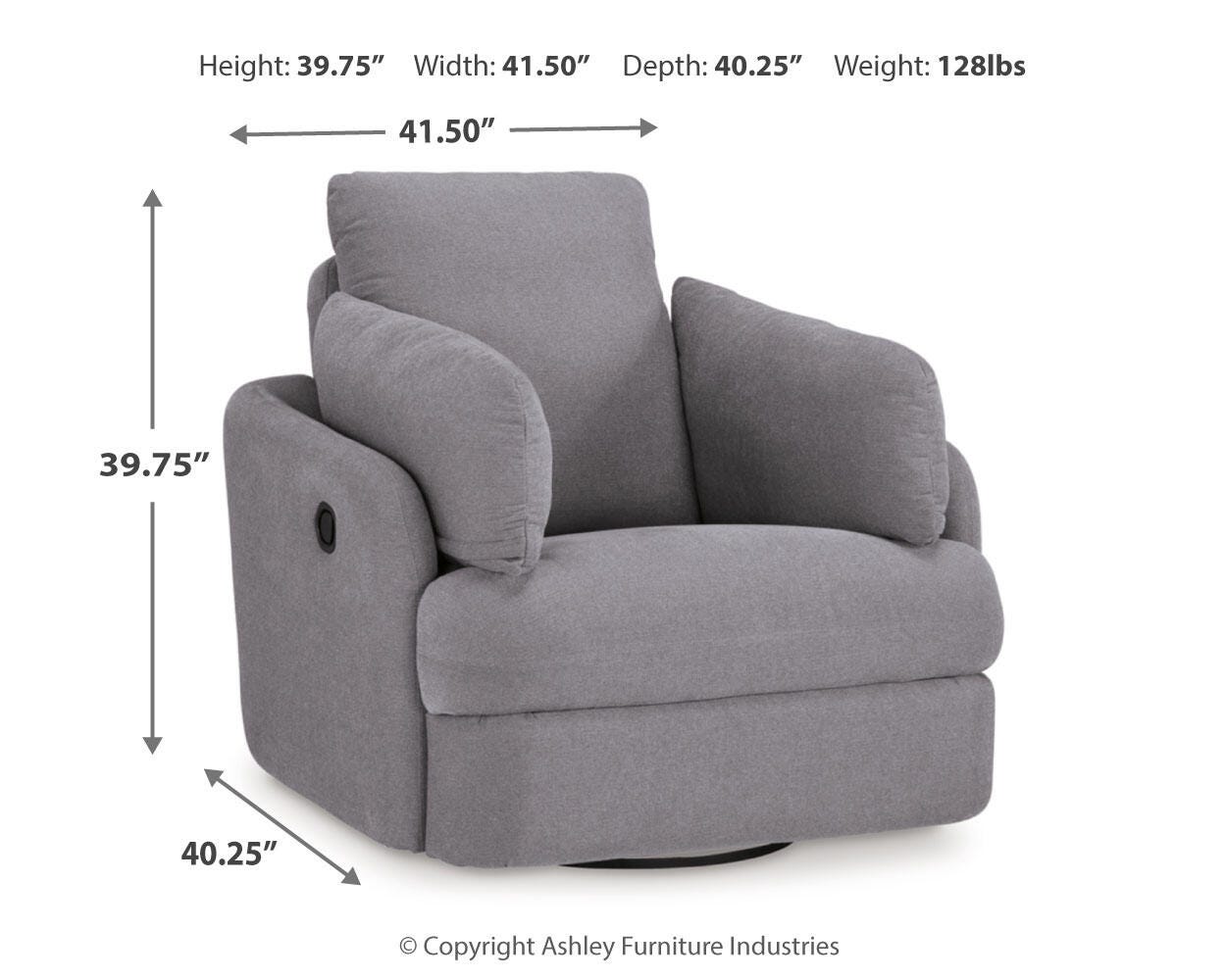 Silla Reclinable ModMax Giratorio Glider