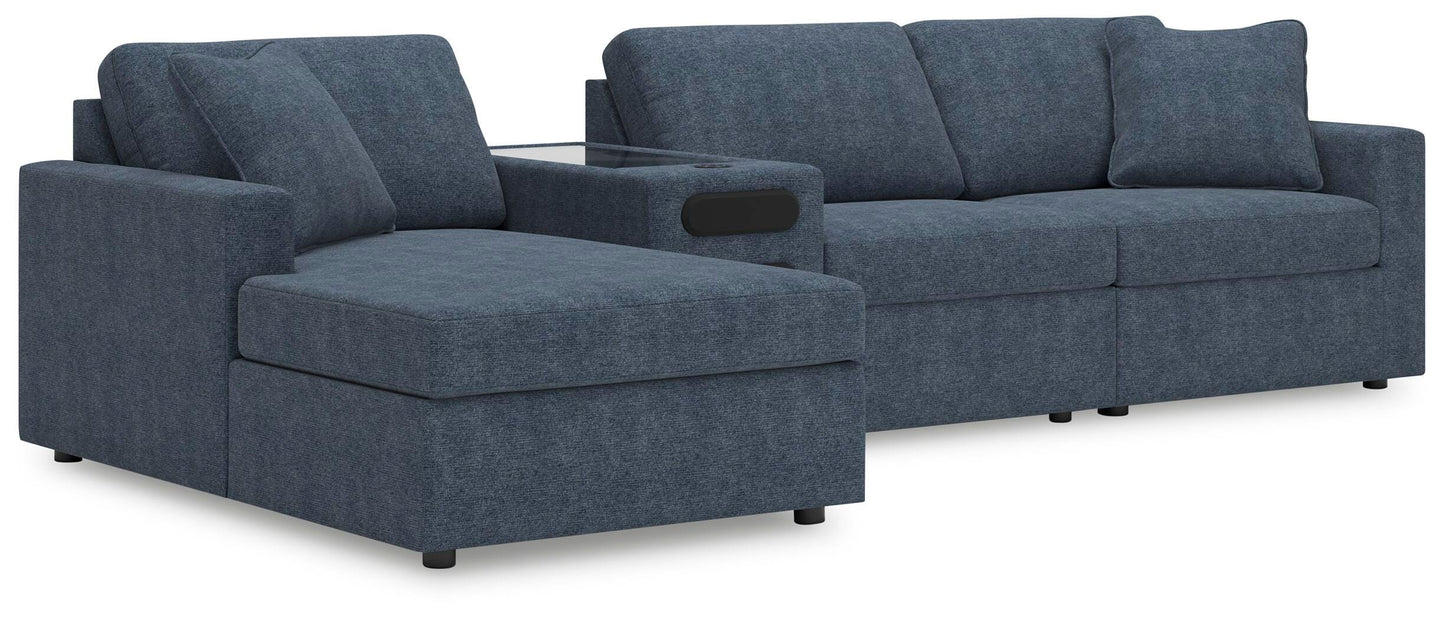 Sala Modular con Chaise Longue ModMax 4 Piezas