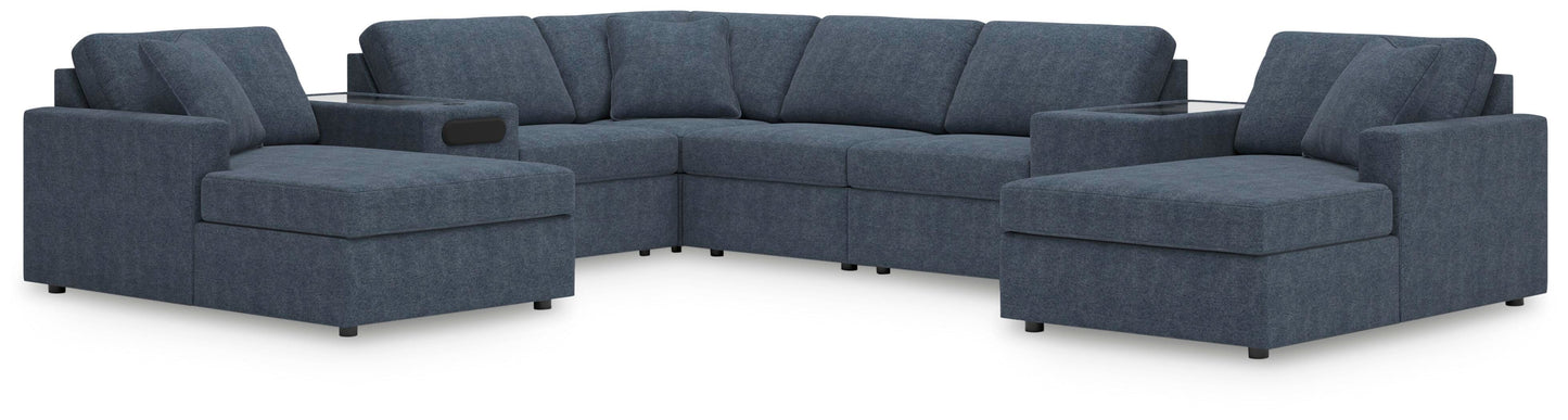Sala Modular con Chaise Longue ModMax 8 Piezas