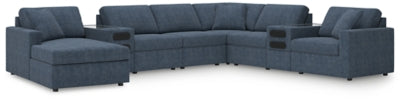 Sala Modular con Audio System y Chaise Longue ModMax 8 Piezas