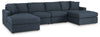 Sala Modular con Chaise Longue ModMax 4 Piezas