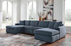 Sala Modular con Chaise Longue ModMax 4 Piezas
