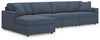 Sala Modular con Chaise Longue ModMax 4 Piezas