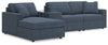 Sala Modular con Chaise Longue ModMax 4 Piezas