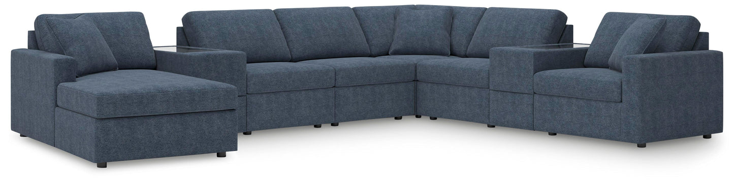 Sala Modular con Chaise Longue ModMax 8 Piezas