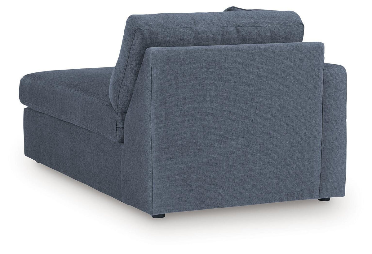 Sala Modular con Chaise Longue ModMax 4 Piezas Tinta – vista posterior