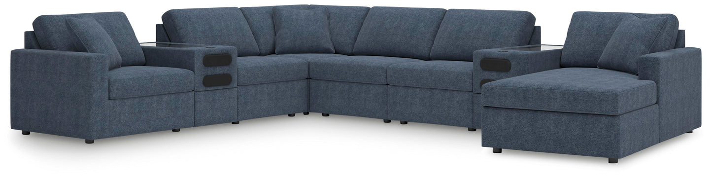 Sala Modular con Audio System y Chaise Longue ModMax 8 Piezas