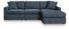 Sala Modular con Chaise Longue ModMax 3 Piezas