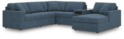 Sala Modular con Audio System y Chaise Longue ModMax 6 Piezas
