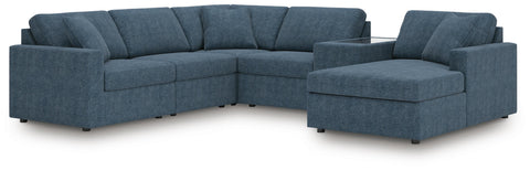 Sala Modular con Chaise Longue ModMax 6 Piezas